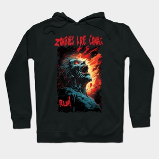 Zombies are coming. Run! Hoodie